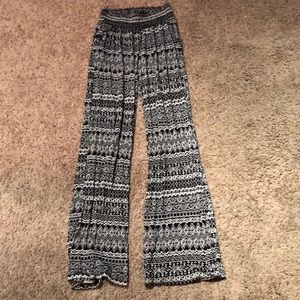 Patterned “hippie” pants